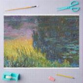 The Water Lilies - Das Sonnenlicht, Claude Monet,  Seidenpapier (Basteln)