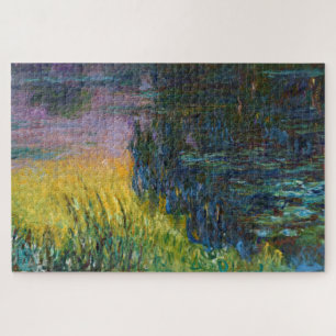 The Water Lilis - Sonnenuntergang, Claude Monet Puzzle