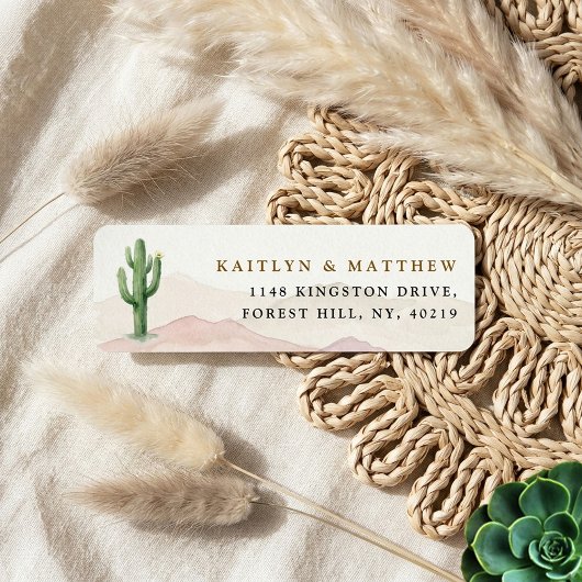 The Watercolor Desert Range Hochzeitssuite -