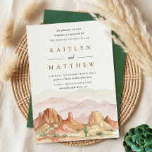 The Watercolor Desert Range Hochzeitssuite - 