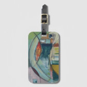 The "Waterfalls" Gepäckanhänger (Vorderseite Vertikal)