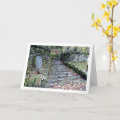 The Watkin Path, Snowdonia, Wales Karte (Gelbe Blume)