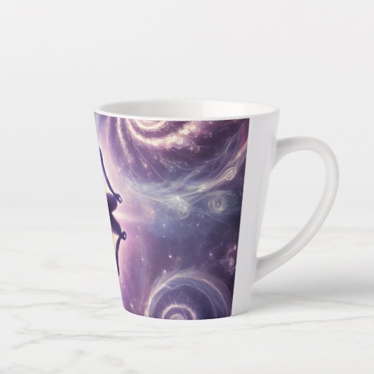 The Wave of Reflection Milchtasse (Rechts)