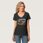 "The Wave" T-Shirt (Vorderseite Vollansicht)