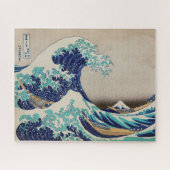 "THE WAVE" VON HOKUSAI PUZZLE (Horizontal)