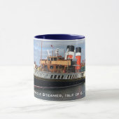 The Waverley Paddle Steamer, Rothesay, Schottland Tasse (Zentrum)