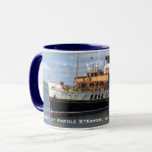 The Waverley Paddle Steamer, Rothesay, Schottland Tasse (Vorderseite Links)