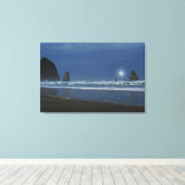 The Waves Chicane 36 x 24 Stretched Canvas Print Leinwanddruck (Insitu (Holzboden))