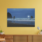 The Waves Chicane 36 x 24 Stretched Canvas Print Leinwanddruck (Insitu (Wohnzimmer))