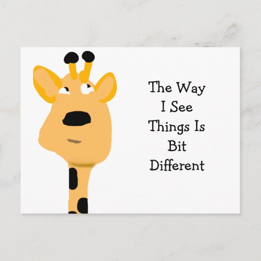 The Way I See Thinks Postkarte (Vorderseite)