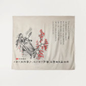 The Way of Karate - Wisdom of Gichin Funakoshi Wandteppich (Vorderseite (Horizontal))