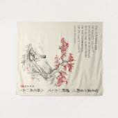 The Way of Karate - Wisdom of Gichin Funakoshi Wandteppich (Vorderseite (Horizontal))