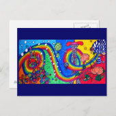 The way of your dreams Postcard Postkarte (Vorne/Hinten)