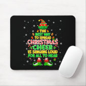 The Way To Spread Christmas Elf Xmas Boys Mens Kid Mousepad (Mit Mouse)