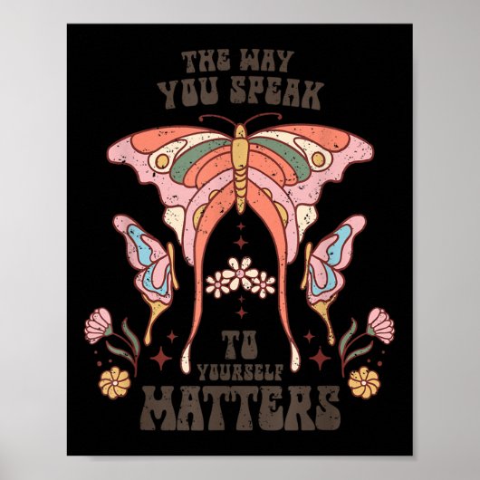 The Way You Speak To Yourself S  Poster (Vorne)