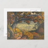 The Weald of Kent, c.1827-28 (w/c & gouache on pap Postkarte (Vorne/Hinten)