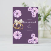 The Wedding Invitation (Stehend Vorderseite)