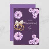 The Wedding Invitation (Vorne/Hinten)