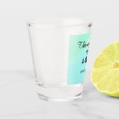 The wedding of add couple name initial letter date schnapsglas (Links)