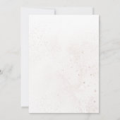 The Wedding Of Gold & Beige Texture Wedding Einladung (Rückseite)
