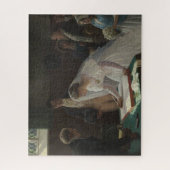 The Wedding Register (von Edmund Blair Leighton) Puzzle (Vertikal)