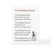 The Wedding Weasel - ein lustiges Hochzeitsgedicht