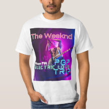 The Weeknd Logo Inspiriertes Stylisches T-Shirt fü
