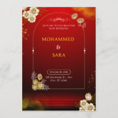 The Weidiing Invitation Einladung (Vorderseite)