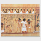 The Weighing Of The Heart Against Maat's Feather Geschenkpapier (Flach)