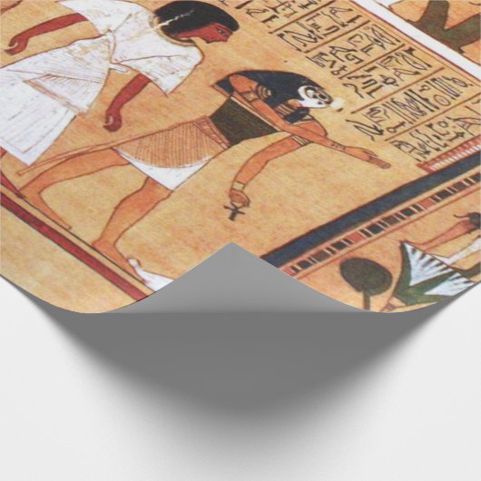 The Weighing Of The Heart Against Maat's Feather Geschenkpapier (Ecke)