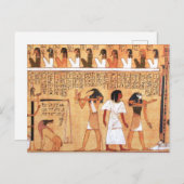 The Weighing Of The Heart Against Maat's Feather Postkarte (Vorne/Hinten)