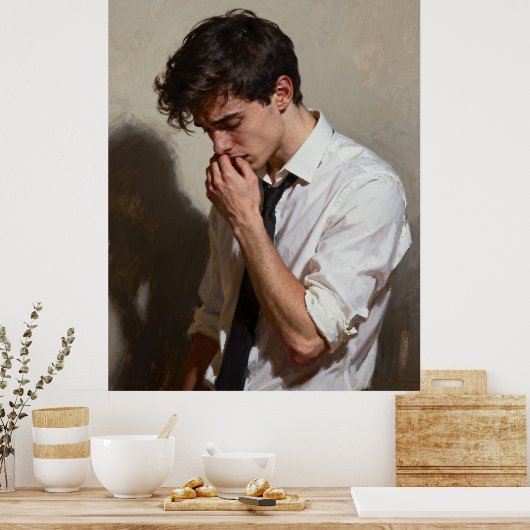 The Weight of Silence or After Hours Poster (Küche)