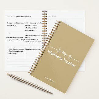 The Wellness Edit | Minimal Health Planner 2026 Planer