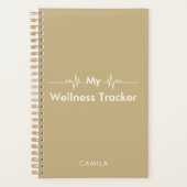 The Wellness Edit | Minimaler Gesundheitsplaner 20 Planer (Vorderseite)
