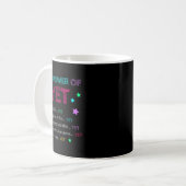 The Wer Of Yet Back To School Insrational Teacher Kaffeetasse (Vorderseite Links)