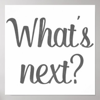 The West Wing  Whats Next Poster