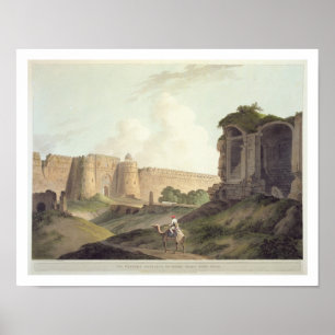 The Western Entrance of Shere Shah's Fort, Delhi, Poster