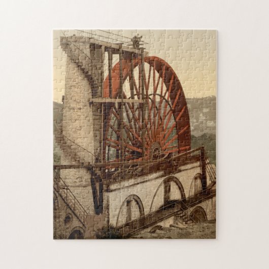 The Wheel, Laxey, Isle of Man, England Puzzle (Vertikal)