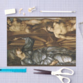 The Wheel of Fortune (von Edward Burne-Jones) Seidenpapier (Handwerk)