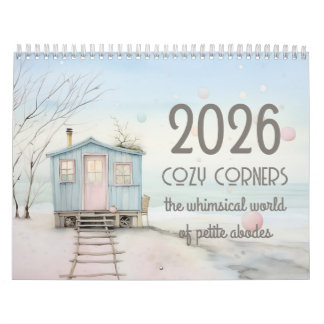 The Whimsical World of Petite Abodes Calendar Kalender