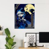 The Whispered Word Lenore ART PRINT gotische Märch Poster (Heimbüro)