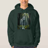 **"The Whispering Forest: A White Tiger's Majesty" Hoodie (Vorderseite)