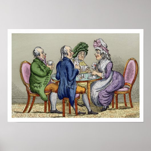 The Whist Party Poster (Vorne)