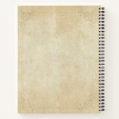 The White-Barred Emperor (Charaxes Brutus) Notizblock (Rückseite)