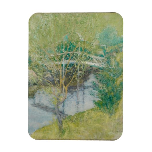 The White Bridge, c.1895 Magnet (Vertikal)