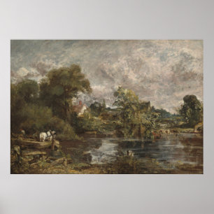 The White Horse - John Constable (1819) Poster