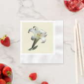 The White Lily - Serviette (Beispiel)