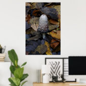The White Mushroom Poster (Heimbüro)