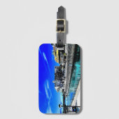 The White Phanto ラゲッジタグ Gepäckanhänger (Vorderseite Vertikal)