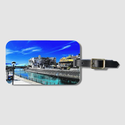 The White Phanto ラゲッジタグ Gepäckanhänger (Vorderseite (Horizontal))